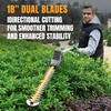 image:imageWORKPROX 20V Cordless Pole Hedge Trimmer 92Feet Reach 11 Rotating Head Angles Telescoping Aluminum Pole Includes 20Ah Battery amp Charging Cable for Shrubs Trimming