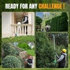 image:imageWORKPROX 20V Cordless Pole Hedge Trimmer 92Feet Reach 11 Rotating Head Angles Telescoping Aluminum Pole Includes 20Ah Battery amp Charging Cable for Shrubs Trimming