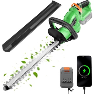 image:imageWORKPROX 20V Cordless Hedge Trimmer with 180 Rotatable Handle 18 DualAction Blade amp 20Ah Battery 58 Cutting Capacity Safety Lock Lightweight Shrub Trimmer for Garden Yard