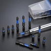 image:imageWORKPRO 12pcs PH2 Impact Phillips Screwdriver Bit Set CNC Machined S2 Steel Tips with Magnetism 14 HexShank Driver Bits 2 Long Impact Screwdriving Bits with Storage Box1 in2 in
