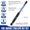 image:imageWORKPRO 12pcs PH2 Impact Phillips Screwdriver Bit Set CNC Machined S2 Steel Tips with Magnetism 14 HexShank Driver Bits 2 Long Impact Screwdriving Bits with Storage Box4 in