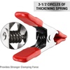 image:imageWORKPRO 20Piece Steel Spring Clamps 4 Inch5 Pcs amp 2 Inch15 Pcs Heavy Duty Spring Metal Spring Clamps 1amp075 Jaw Opening for Wood Working DIY Photo Studio Backdrops Backgrounds20 Piece