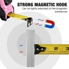 image:imageWORKPRO 25FT AutoLock Tape Measure 18 Fractions Easy Read Measuring Tape Double Retract Measurement Tape Accuracy 132 for Engineerwith Magnetic Hook Rubber Protective CasingPink