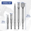 image:imageWORKPRO 8Piece SDSPlus Drill Bit Set Carbide Tip SDS Rotary Hammer Drill Bit Set with Storage Case for Brick Cement Stone amp Concrete17Piece