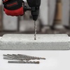 image:imageWORKPRO 8Piece SDSPlus Drill Bit Set Carbide Tip SDS Rotary Hammer Drill Bit Set with Storage Case for Brick Cement Stone amp Concrete8Piece