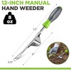 image:imageWORKPRO Weed Puller Tool Metal Leverage Base and VShaped Forks for Easy Weed Removal amp Deeper Root Digging Heavy Duty Stainless Steel with Soft Handle Manual Hand Weeder for GardeningPPTPR Handle