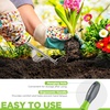image:imageWORKPRO Weed Puller Tool Metal Leverage Base and VShaped Forks for Easy Weed Removal amp Deeper Root Digging Heavy Duty Stainless Steel with Soft Handle Manual Hand Weeder for GardeningPPTPR Handle