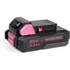 image:imageWORKPRO 20V 20Ah Replacement Liion Battery for 20V Pink Cordless Drill Driver W004580AE
