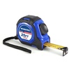 image:imageWORKPRO 25FT AutoLock Tape Measure 18 Fractions Easy Read Measuring Tape Double Retract Measurement Tape Accuracy 132 for Engineerwith Magnetic Hook Rubber Protective CasingBlue