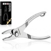 image:imageWORKPRO 4 Inch Slip Joint Pliers PocketEDC Pliers for Tight Space  HighToughness Alloy Steel TwoPosition Switch AntiRust Coating Serrated Jaws Compact Size Lightweight amp PortableSilver
