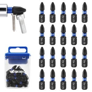 image:imageWORKPRO 12pcs PH2 Impact Phillips Screwdriver Bit Set CNC Machined S2 Steel Tips with Magnetism 14 HexShank Driver Bits 2 Long Impact Screwdriving Bits with Storage Box1 in