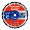 image:imageWORKPRO 10 Inch Woodworking Circular Saw Blade 80T Ultra Fine Finish Cabinetry Thin Kerf Carbide Tipped ATB Tooth 1Pack65 Inch