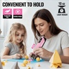 image:imageWORKPRO 72V Cordless Mini Heat Gun for DIY Crafts 4000mAh Hot Air Gun 15s Fast Heating 3 Temp Settings Cool572F842F USBC RechargeablePink