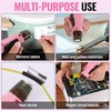 image:imageWORKPRO 72V Cordless Mini Heat Gun for DIY Crafts 4000mAh Hot Air Gun 15s Fast Heating 3 Temp Settings Cool572F842F USBC RechargeablePink