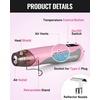 image:imageWORKPRO 72V Mini Cordless Heat Gun 842 Hot Air Gun with Reflector Nozzle 3 Temp Settings Cool Air 482842 Ceramic Heating Core Ideal for Christmas Crafts Includes 50 Heat Shrink Tubes