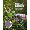 image:imageWORKPRO Cordless Grass Shear amp Shrubbery Trimmer amp WORKPRO Floral Garden Gloves for Women