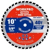 image:imageWORKPRO 10 Inch Woodworking Circular Saw Blade 80T Ultra Fine Finish Cabinetry Thin Kerf Carbide Tipped ATB Tooth 1Pack10 Inch