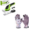 image:imageWORKPRO Cordless Grass Shear amp Shrubbery Trimmer amp WORKPRO Floral Garden Gloves for Women