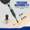 image:imageWORKPRO 12PCS 2 T25 Torx Magnetic Impact Screwdriver Bit Set  CNC Machined S2 Steel Tips with Magnetism 14 Hex Shank Star Driver Bit Long Impact Screwdriving Bits with Storage Box1 in2 in
