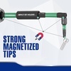 image:imageWORKPRO 12PCS 2 T25 Torx Magnetic Impact Screwdriver Bit Set  CNC Machined S2 Steel Tips with Magnetism 14 Hex Shank Star Driver Bit Long Impact Screwdriving Bits with Storage Box1 in2 in