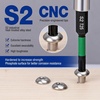 image:imageWORKPRO 12PCS 2 T25 Torx Magnetic Impact Screwdriver Bit Set  CNC Machined S2 Steel Tips with Magnetism 14 Hex Shank Star Driver Bit Long Impact Screwdriving Bits with Storage Box2 in