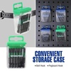 image:imageWORKPRO 12PCS 2 T25 Torx Magnetic Impact Screwdriver Bit Set  CNC Machined S2 Steel Tips with Magnetism 14 Hex Shank Star Driver Bit Long Impact Screwdriving Bits with Storage Box2 in