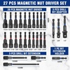 image:imageWORKPRO 27 PCS Magnetic Nut Driver Set amp WORKPRO Drill Bit Extension 6 Drill Screwdriver Bit Holder for Impact Driver Bits
