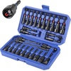 image:imageWORKPRO 27 PCS Magnetic Nut Driver Set4PC Wing Nut Driver Set Impact Drill Driver Bit 14 Hex Shank Wing nut socket with EVA Storage