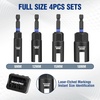 image:imageWORKPRO 27 PCS Magnetic Nut Driver Set4PC Wing Nut Driver Set Impact Drill Driver Bit 14 Hex Shank Wing nut socket with EVA Storage