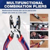 image:imageWORKPRO 6in1 Linesman Pliers amp ARROW 95 in Needle Nose Locking Pliers