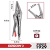 image:imageWORKPRO 6in1 Linesman Pliers amp ARROW 95 in Needle Nose Locking Pliers