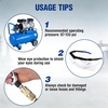 image:imageWORKPRO Tornado Air Blow Gun for Car Detailing and Workshop Cleaning  HighVelocity Tornado Airflow for Vents Gaps Seats and Embedded Dust Lightweight Aluminum Body for Detailing and Workshops