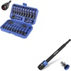 image:imageWORKPRO 27 PCS Magnetic Nut Driver Set amp WORKPRO Drill Bit Extension 6 Drill Screwdriver Bit Holder for Impact Driver Bits