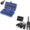 image:imageWORKPRO 27 PCS Magnetic Nut Driver Set4PC Wing Nut Driver Set Impact Drill Driver Bit 14 Hex Shank Wing nut socket with EVA Storage