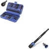 image:imageWORKPRO 39Piece Magnetic Nut Driver Set amp WORKPRO Drill Bit Extension