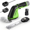 image:imageWORKPRO 12V Cordless Grass Shear amp Hedge Trimmer  63 Shrub Trimmer amp 492 Grass Shear 20Ah Battery and 1Hour Fast Charger Included Lightweight for Garden Yard amp Lawn