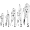 image:imageWORKPRO 5Piece Locking Pliers Set Vice Grips with Chromevanadium Steel  5710 inch Curved Jaw Pliers 659 inch Long Nose Pliers5PC pliers