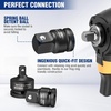 image:imageWORKPRO CRMO 12F to 34M Impact Socket Adapter Square Drive Reducer12F to 34M