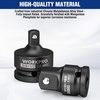 image:imageWORKPRO CRMO 12F to 34M Impact Socket Adapter Square Drive Reducer34F to 12M12F to 34M