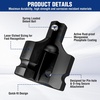 image:imageWORKPRO CRMO 12F to 34M Impact Socket Adapter Square Drive Reducer34F to 12M12F to 34M