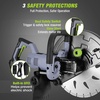 image:imageWORKPRO 16 Inch Wet Concrete Saw with Water Cutting 669 Depth