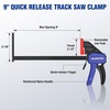 image:imageWORKPRO 2Pack 9 Track Saw Clamps 150lbs Load Limit