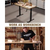 image:imageWORKPRO 96 Adjustable Workbench Power Outlet amp Pegboard 4000LBS Capacity393FT workbench