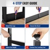 image:imageWORKPRO 96 Adjustable Workbench Power Outlet amp Pegboard 4000LBS Capacity8FT workbench