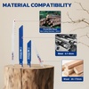 image:imageWORKPRO Utility Knife Blades and 32Piece Reciprocating Saw Blade Set