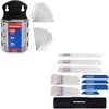 image:imageWORKPRO Utility Knife Blades and 32Piece Reciprocating Saw Blade Set