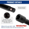 image:imageWORKPRO 18Piece Impact Socket Extension Set amp WORKPRO 2Piece Drill Screwdriver Bit Holder for Impact Driver Bits