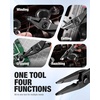 image:imageWORKPRO 45 Inch Long Nose Slip Joint Pliers Small Pliers for Tight SpacesBlack