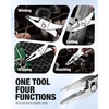 image:imageWORKPRO 45 Inch Long Nose Slip Joint Pliers Small Pliers for Tight SpacesSilver