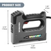 image:imageWORKPRO 6 in 1 Staple Gun Electric Stapler Tacker 110V Corded Brad Nailer for DIY Project of Woodworking Staples Excluded